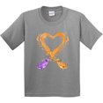 thumbnail image 3 of Inktastic Fire Heart Dragons Youth T-Shirt, 3 of 5