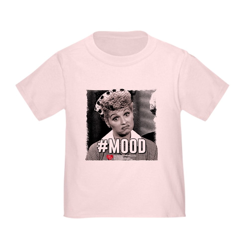 Cafepress I Love Lucy Mood Toddler T Shirt Cute Toddler T Shirt 100 Cotton Walmart Com