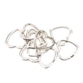 thumbnail image 3 of 10 Llaveros De Metal, Conectores De Llavero En Forma De Corazón Y Estrella, Ganchos De Llavero De Metal Para Fabricación De Joyas Y Decoración De Bolsos, 3 of 7