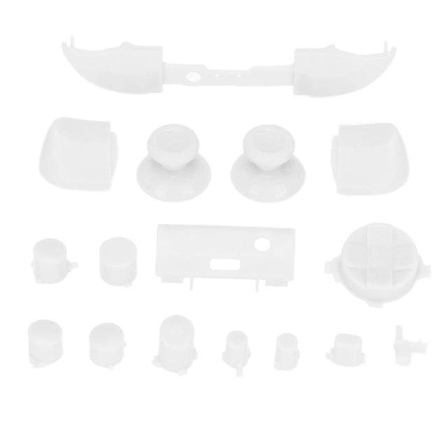 Handles Accessories Kits,Full Game Controller Set Replacement Buttons Trigger Bumper Full Complete Repair Black