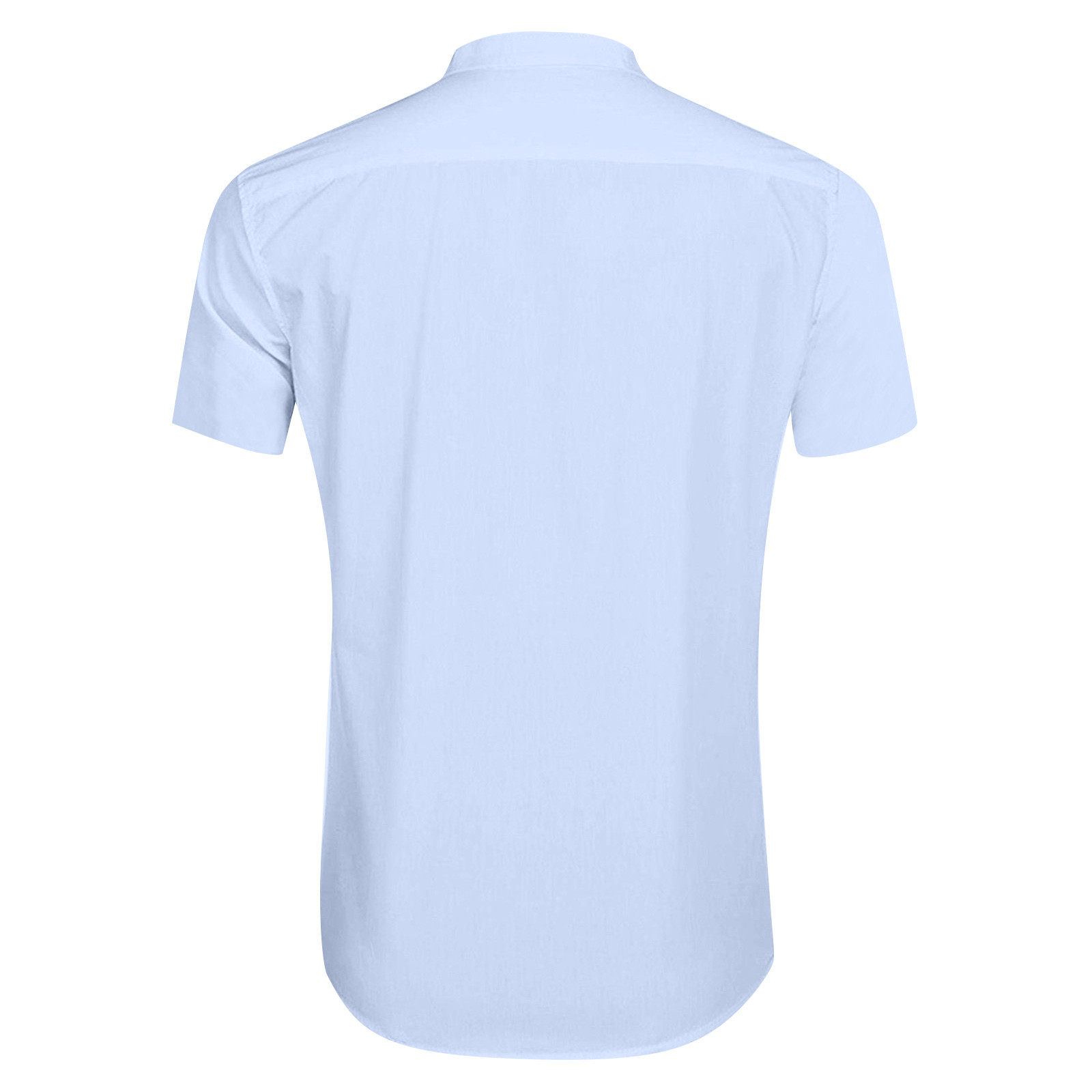 Apepal Mens Short Sleeve Button Down Shirts Plus Size Casual Shirt Men ...