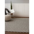 thumbnail image 2 of Super Area Rugs Metro Chevron Zig Zag Polypropylene Rug (3'3 x 5'), 2 of 4