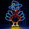 thumbnail image 5 of Handmadetneonsign Turkey Neon Sign, Thanksgiving Day Neon Wall Art Decor, Thanksgiving Day Wall Decor, 5 of 5