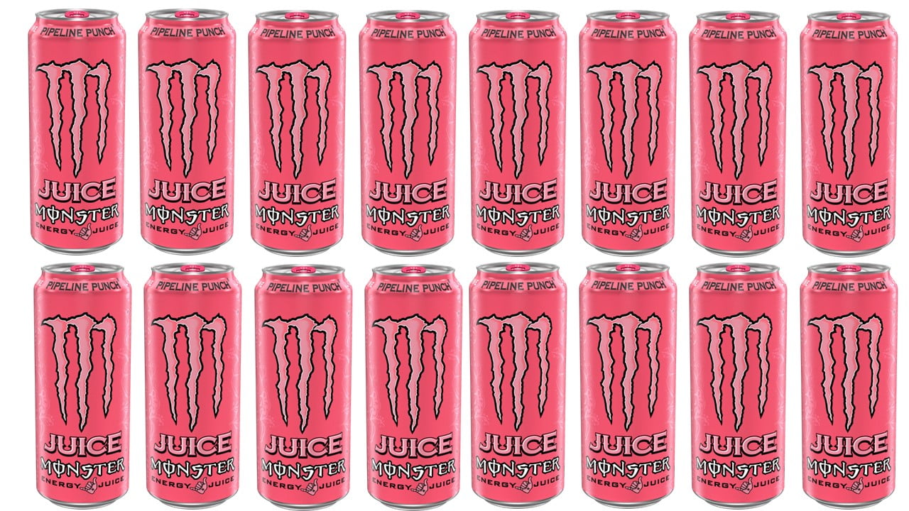 Monster Energy Drink, Pipeline Punch Juice Blend (24 Cans Monster Energy Drink, Pipeline Punch Juice Blend (24 Cans