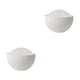 thumbnail image 4 of Maceta de plástico ABS Cateissary 2Conjunto Blanco, 4 of 6