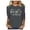 Grey, variant on ChoXxx Women's V Neck Printed Short Sleeve Casual Summer Top Army Green M