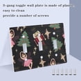 thumbnail image 4 of Dailycode Light Switch Plate Covers 2 Gang Wall Plate Plastics Outlet Covers for Kitchen Home Office Decor Ballet Fairy Nutcracker Tree, 4 of 8