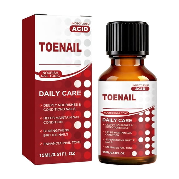 Toenail Extra Strength Repair Solution For Toe Nail Treatments Restores Damaged Discolored Nails Appearance 15ml