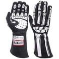 thumbnail image 3 of RJS Racing Equipment 600080137 Skeleton Double Layer Nomex Racing Gloves SFI 3.3, 3 of 4