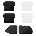 thumbnail image 1 of NIYANGLE 6pcs Toilet Riser Seat with Handles White PC Hygienic Lifting for All Users, 1 of 8