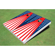 Patriotic Themed Cornhole Board Set