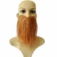 thumbnail image 4 of 4 piezas de bigotes, barbas y bigotes de imitación para disfraz de cosplay, accesorios para fiesta de baile (blanco, negro, gris y marrón), 4 of 7