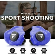 Decibullz Custom Molded Earplugs Pro Pack, One Size - Blue Bundle