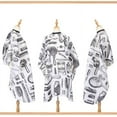 thumbnail image 5 of Barber Cape Hairdresser Apron - Hair Cutting Cape for Men and Women, Adjustable and Waterproof, Perfect for Hairdressing, Hair Coloring, and Beard Trimming, 5 of 7
