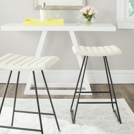 Safavieh Akito 26 H Mid-Century Counter Stool Set of 2