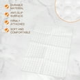 thumbnail image 3 of Uxcell Bath Tub Shower Mats, 47.2" x 31.5" Non Slip Mat for Tub Bathroom White, 3 of 5