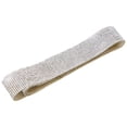 thumbnail image 4 of Adorno de cinturón de diamante de cristal, adhesivo termofusible, decoración DIY, accesorios de ropa, 0,5 yardas, 12 filas, color blanco, 4 of 12