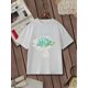 thumbnail image 2 of Women'S Valentine'S Day Flowers Love Retro Print T-Shirt Fashion Short Sleeve Round-Neck Slm Fit Tops Summer Casual Streetwear, 2 of 7