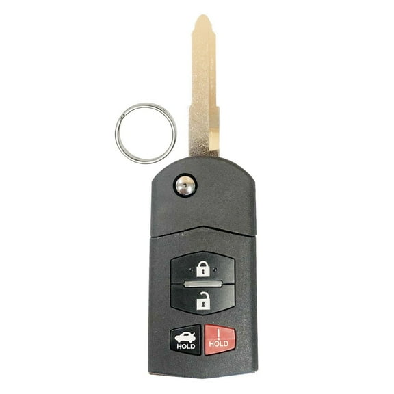 New Keyless Entry Remote Key Fob for 2009-2013 Mazda 6 Flip BGBX1T478SKE12501 315Mhz 4D63-80 Chip