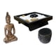 thumbnail image 5 of Juego de jardín de resina, adorno de Feng Shui, estatua de Buda, escultura, soporte de incienso para casa de té, escritorio, sala de estar,, 5 of 7