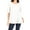 Off White, variant on Women's Casual Solid Short Sleeve Flowy Stretch Comfy Loose Fit Tunic T-Shirt Top