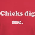 thumbnail image 3 of CafePress - Chicks Dig Me. Dark T Shirt - Men's Classic Graphic Cotton T-Shirt, 3 of 4