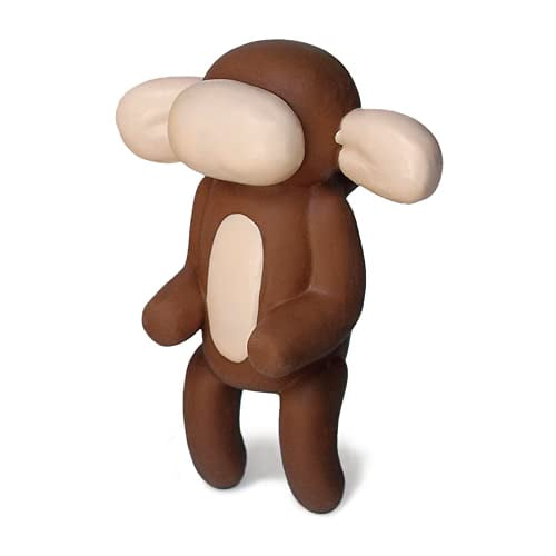 squeaky rubber monkey dog toy