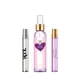 thumbnail image 2 of Vera Wang Princess + Rock Princess, Body Mist y Eau de Toilette Spray (2) Set de regalo de 3 piezas, notas de melocotón, jazmín y vainilla, fragancia para mujer, larga duración, fragancia diaria, 2 of 4