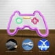 thumbnail image 2 of Gamer Neon Sign Gamepad Controller Neon Signs Neon Light Gaming Wall Lights Playroom Decor Azul para niños Cool Game Room Home Decor 16''x11'' JAMW Sencillez, 2 of 4