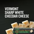 Cracker Barrel Vermont Sharp White Cheddar Cheese, 8 oz Block
