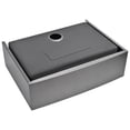thumbnail image 4 of Water Creation 30" x 22" Apron Front Stainless Steel Single Kitchen Sink - Gray, 4 of 6