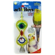 JW HOUR GLASS MIRROR BIRD TOY