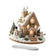 thumbnail image 3 of Casa de pueblo navideña 2D, decoración de escritorio, decoración de edificios, escena de nieve, casa, pueblo navideño para exhibición, 3 of 9