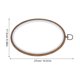 thumbnail image 2 of GOOHOCHY 4Ud Embroidery Hoop En Color Marrón Claro De Material PP Para Manualidades Y Bordado Duradero, 2 of 8