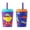 SHARKS / DUCK, variant on COOL GEAR 12 oz Slate Stainless Steel Tumbler with Straw Lid, Reusable Tumbler, 2 Pack - MERMAID / BALLERINA