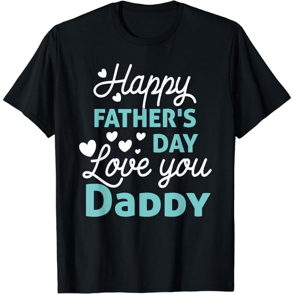 Happy Fathers Day Daddy Shirt 2024 for Dad Kids T-Shirt