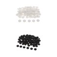 thumbnail image 1 of Rongfmy 200 Pcs Bouton Rond en Résine à 2 Trous pour Couture Artisanat Scrapbook 1cm, 1 of 9