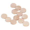 thumbnail image 3 of Monedas Redondas de Madera, Fortaleza de 50 Piezas de 50 Piezas de Madera Platane Fácil de Bricolaje en., 3 of 7
