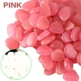 thumbnail image 2 of Glow in the Dark Pebbles Luminous Stones Rocks for Garden Aquariums Decoration, 2 of 9