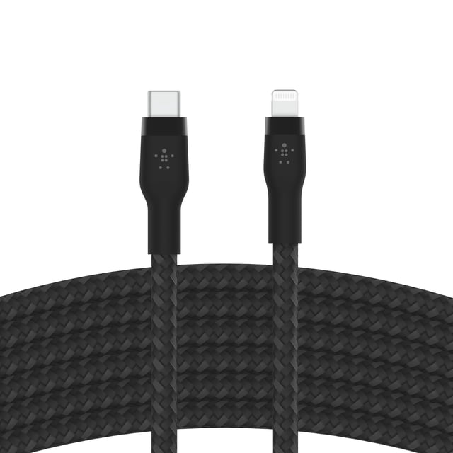Cable USB tipo C a Lightning Belkin BoostCharge Pro Flex