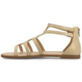 thumbnail image 3 of Journee Womens Genneva Flat Sandals, Widths Available, 3 of 10