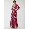 thumbnail image 4 of Printed Long Sleeve Viscose Maxi Dress, 4 of 7
