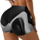 thumbnail image 1 of Fotbe Black White Fluid Sculpture Shorts Sin Costuras – Shorts Deportivos de Cintura Alta para Mujer, Elásticos para Gimnasio, Yoga, Running o Ciclismo-X-Large, 1 of 8