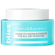 Bliss Drench & Quench Face Cream, Moisturizer with Purified Micro Algae, 1.7 fl oz