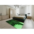thumbnail image 5 of Ahgly Company Machine Washable Indoor Rectangle Transitional Night Black Area Rugs, 4' x 6', 5 of 7