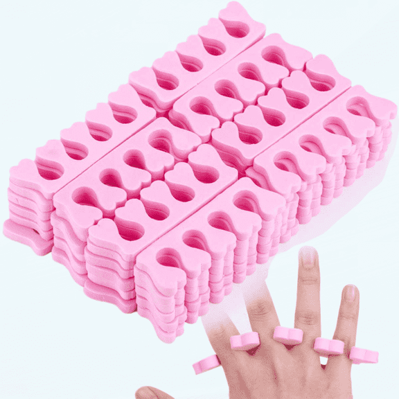 50pcs Soft Foam Sponge Toe Separators Finger Dividers Nail Art Manicure Pedicure Tools Gel Polish Coating Paint Pedicure Nail Accessories Tool