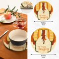 Wellsay Funny Turkey Pot Holders Trivets 2 Pcs Heat Resistant Trivets
