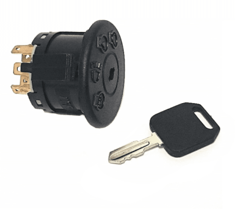 Set of 2 Fits Most Lawnmowers for sale online Replacement Indak Ignition Key Rotary 2932 Lock 