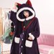 thumbnail image 3 of Genshin Impact-pijama de felpa para hombre y mujer, ropa de noche suave, Cosplay, Scaramouche, Ganyu, Klee, Zhongli, 3 of 4