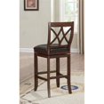 thumbnail image 4 of American Heritage Hadley 30" Leather Swivel Bar Stool in Sable, 4 of 6